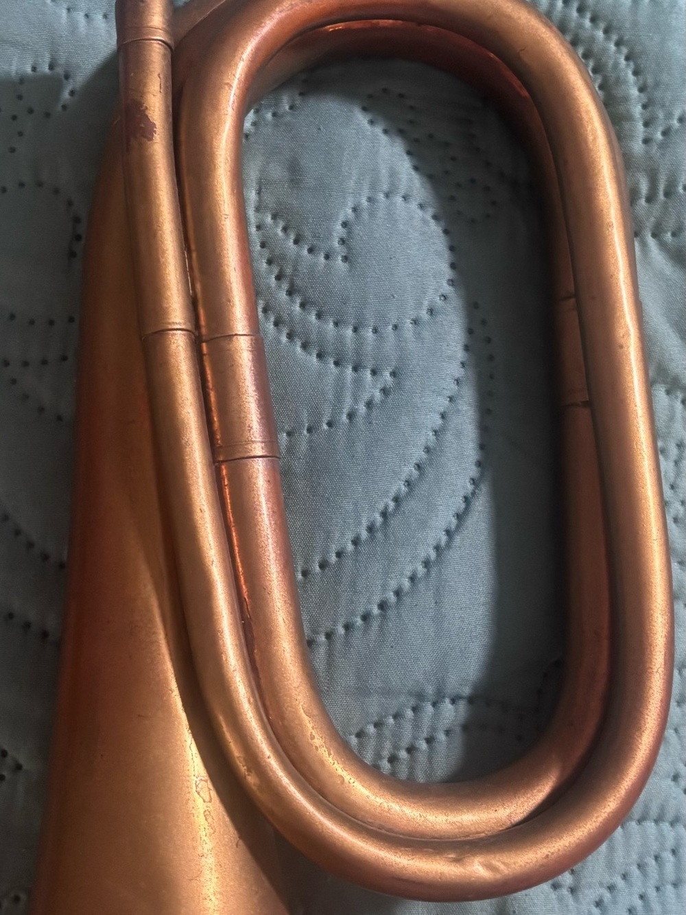 Copper Bugle Horn